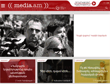Tablet Screenshot of media.am