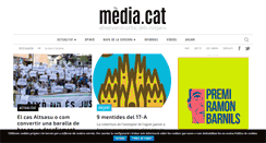 Desktop Screenshot of media.cat