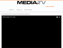 Tablet Screenshot of media.tv